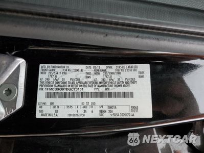 Zdjęcie 14 z 14 samochodu: 2013 FORD ESCAPE SE VIN:1FMCU9G91DUC73131 - miniatura