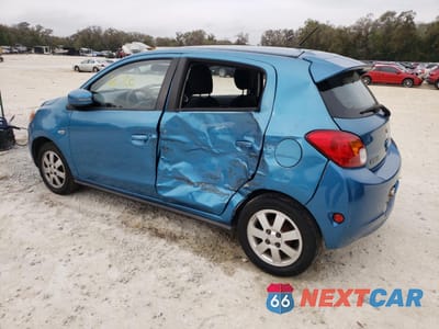 Drugie zdjęcie samochodu z przodu: 2015 MITSUBISHI MIRAGE ES VIN:ML32A4HJ5FH037035 - miniatura