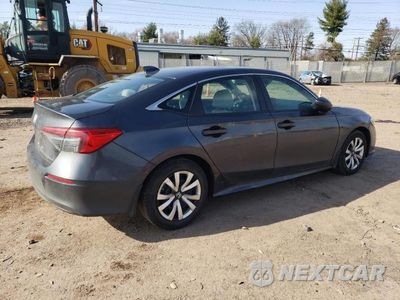 Trzecie zdjęcie samochodu z tyłu: 2023 HONDA CIVIC LX VIN:2HGFE2F2XPH569946 - miniatura
