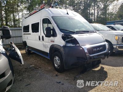 Czwarte zdjęcie samochodu z boku: 2022 RAM PROMASTER 2500 2500 HIGH VIN:3C6LRVPG6NE116456 - miniatura