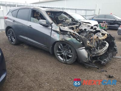 Czwarte zdjęcie samochodu z boku: 2022 ACURA RDX A-SPEC VIN:5J8TC2H68NL800240 - miniatura
