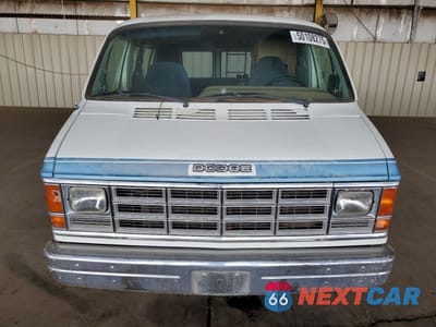 Piąte zdjęcie samochodu w środku: 1990 DODGE RAM VAN B150 VIN:2B7GB11X0LK779770 - miniatura