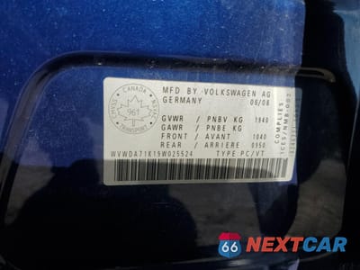 Zdjęcie 12 z 12 samochodu: 2009 VOLKSWAGEN RABBIT VIN:WVWDA71K19W025524 - miniatura