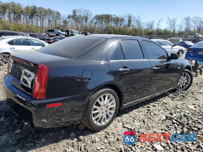 Trzecie zdjęcie samochodu z tyłu: 2010 CADILLAC STS VIN:1G6DU6EVXA0128764 - miniatura