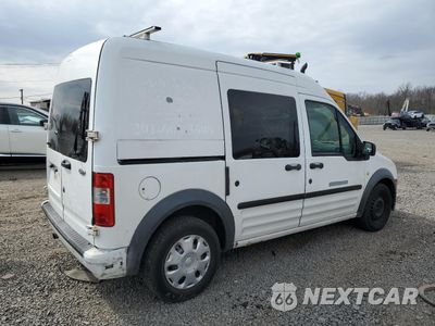 Trzecie zdjęcie samochodu z tyłu: 2010 FORD TRANSIT CONNECT XLT VIN:NM0LS6BN6AT017417 - miniatura