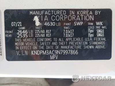Zdjęcie 14 z 14 samochodu: 2022 KIA SPORTAGE LX VIN:KNDPM3AC9N7997866 - miniatura