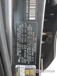 Zdjęcie 12 z 12 samochodu: 2015 KIA RIO LX VIN:KNADM4A33F6440299 - miniatura
