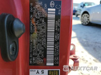 Zdjęcie 13 z 14 samochodu: 2018 TOYOTA PRIUS VIN:JTDKARFU2J3552037 - miniatura