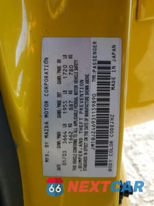 Zdjęcie 13 z 13 samochodu: 2003 MAZDA PROTEGE PR5 VIN:JM1BJ246931159890 - miniatura