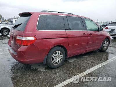Trzecie zdjęcie samochodu z tyłu: 2005 HONDA ODYSSEY EXL VIN:5FNRL38735B076922 - miniatura