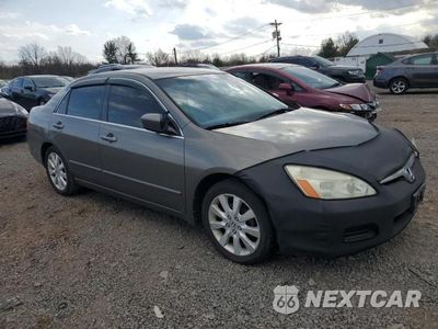 Czwarte zdjęcie samochodu z boku: 2007 HONDA ACCORD EX VIN:1HGCM66897A042044 - miniatura