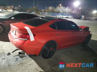 Trzecie zdjęcie samochodu z tyłu: 2019 GENESIS G70 PRESTIGE VIN:KMTG34LE5KU021265 - miniatura