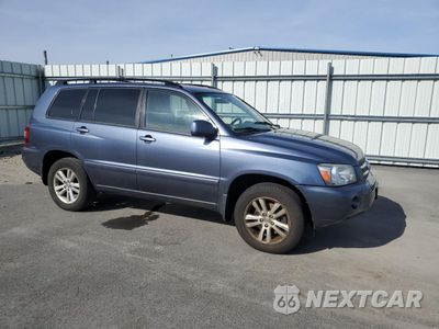 Czwarte zdjęcie samochodu z boku: 2006 TOYOTA HIGHLANDER HYBRID VIN:JTEEW21A560016206 - miniatura