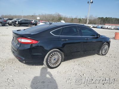 Trzecie zdjęcie samochodu z tyłu: 2016 FORD FUSION TITANIUM VIN:3FA6P0K9XGR228430 - miniatura