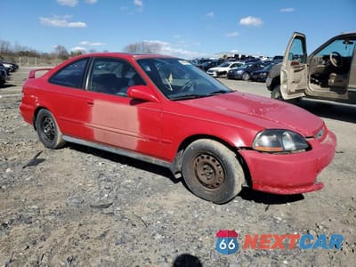 Czwarte zdjęcie samochodu z boku: 1998 HONDA CIVIC EX VIN:1HGEJ824XWL081910 - miniatura