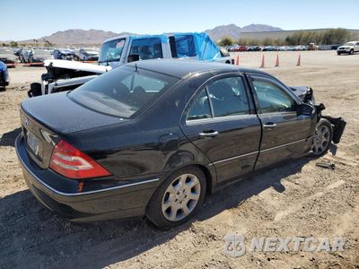 Trzecie zdjęcie samochodu z tyłu: 2005 MERCEDES-BENZ C 240 VIN:WDBRF61J15A712498 - miniatura