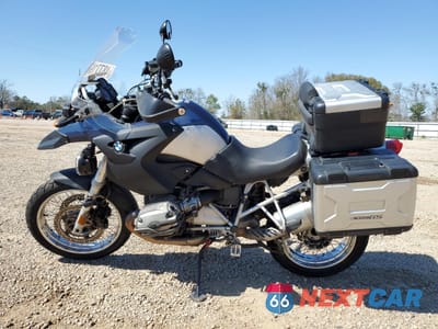 Trzecie zdjęcie samochodu z tyłu: 2005 BMW R1200 GS VIN:WB10317A25ZL78140 - miniatura