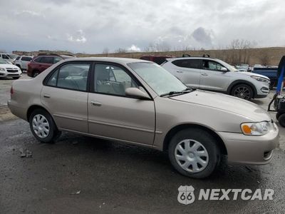 Czwarte zdjęcie samochodu z boku: 2002 TOYOTA COROLLA LE VIN:1NXBR12E82Z629509 - miniatura