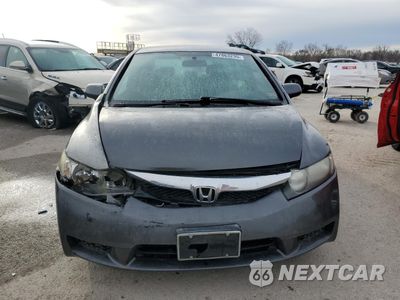 Piąte zdjęcie samochodu w środku: 2010 HONDA CIVIC LX VIN:2HGFA1F51AH559863 - miniatura