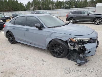Czwarte zdjęcie samochodu z boku: 2024 HONDA CIVIC SPORT VIN:2HGFE2F50RH524852 - miniatura