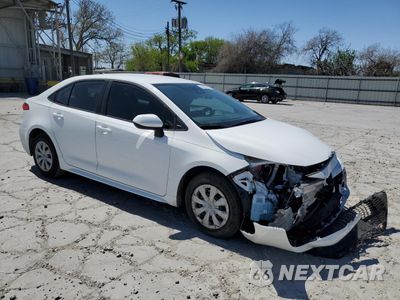 Czwarte zdjęcie samochodu z boku: 2022 TOYOTA COROLLA L VIN:5YFDPMAE9NP333471 - miniatura
