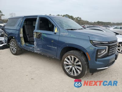 Czwarte zdjęcie samochodu z boku: 2025 CHEVROLET SUBURBAN C1500 HIGH COUNTRY VIN:1GNS5GRL6SR161197 - miniatura
