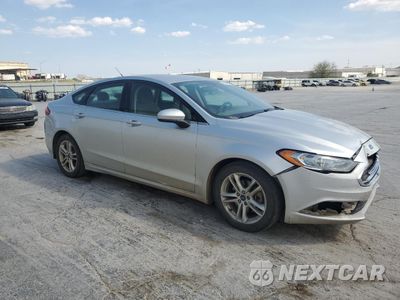 Czwarte zdjęcie samochodu z boku: 2018 FORD FUSION SE VIN:3FA6P0H7XJR133721 - miniatura