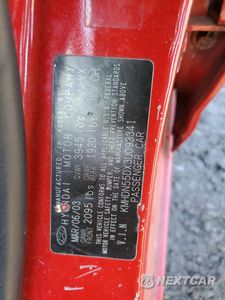 Zdjęcie 12 z 12 samochodu: 2001 HYUNDAI ELANTRA GLS VIN:KMHDN55DX3U093341 - miniatura