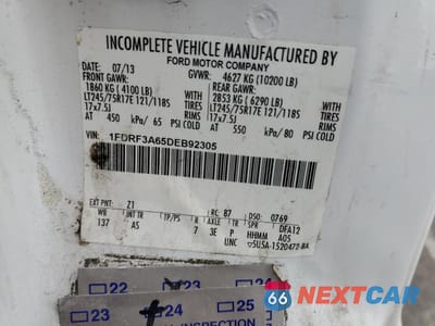 Zdjęcie 14 z 14 samochodu: 2013 FORD F350 SUPER DUTY VIN:1FDRF3A65DEB92305 - miniatura
