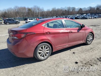Trzecie zdjęcie samochodu z tyłu: 2015 HYUNDAI ELANTRA SE VIN:5NPDH4AE6FH618298 - miniatura