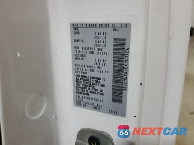 Zdjęcie 13 z 13 samochodu: 2014 NISSAN NV200 2.5S VIN:3N6CM0KN4EK700126 - miniatura