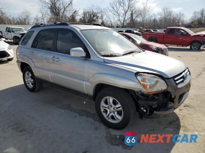 Czwarte zdjęcie samochodu z boku: 2008 KIA SPORTAGE EX VIN:KNDJF723587486956 - miniatura