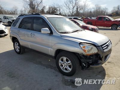 Czwarte zdjęcie samochodu z boku: 2008 KIA SPORTAGE EX VIN:KNDJF723587486956 - miniatura