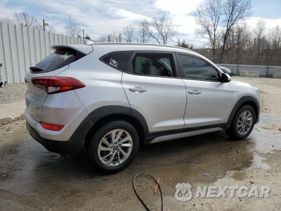 Trzecie zdjęcie samochodu z tyłu: 2018 HYUNDAI TUCSON SEL VIN:KM8J3CA43JU777633 - miniatura