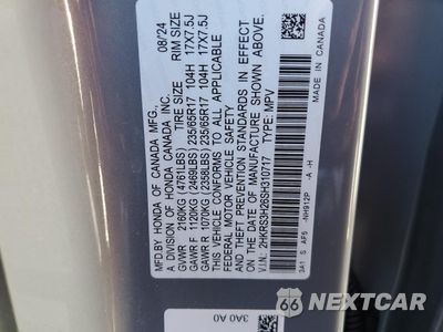 Zdjęcie 13 z 13 samochodu: 2025 HONDA CR-V LX VIN:2HKRS3H26SH310717 - miniatura