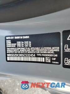 Zdjęcie 12 z 12 samochodu: 2025 BMW M8 VIN:WBSDZ0C06SCS32454 - miniatura