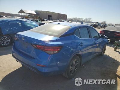 Trzecie zdjęcie samochodu z tyłu: 2020 NISSAN SENTRA SV VIN:3N1AB8CV1LY279945 - miniatura