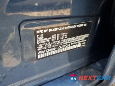 Zdjęcie 13 z 13 samochodu: 2023 BMW 530E VIN:WBA13AG04PCM42051 - miniatura