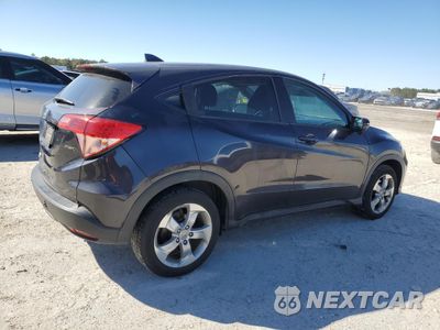 Trzecie zdjęcie samochodu z tyłu: 2016 HONDA HR-V EX VIN:3CZRU6H52GM740522 - miniatura