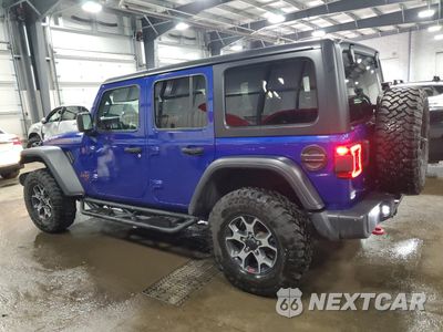 Drugie zdjęcie samochodu z przodu: 2019 JEEP WRANGLER UNLIMITED RUBICON VIN:1C4HJXFG2KW568084 - miniatura