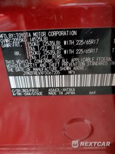 Zdjęcie 12 z 12 samochodu: 2015 TOYOTA RAV4 LE VIN:JTMZFREVXFD067205 - miniatura