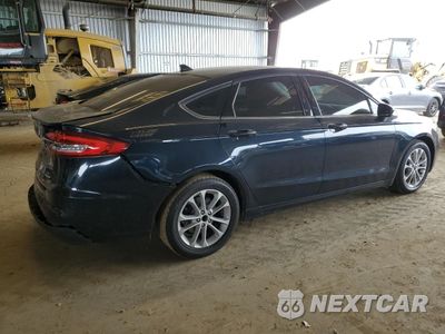 Trzecie zdjęcie samochodu z tyłu: 2020 FORD FUSION SE VIN:3FA6P0HD7LR220081 - miniatura