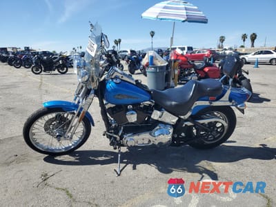 Trzecie zdjęcie samochodu z tyłu: 2002 HARLEY-DAVIDSON FXSTS VIN:1HD1BLY192Y024670 - miniatura