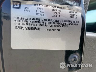 Zdjęcie 13 z 13 samochodu: 2007 CADILLAC CTS HI FEATURE V6 VIN:1G6DP577970105419 - miniatura