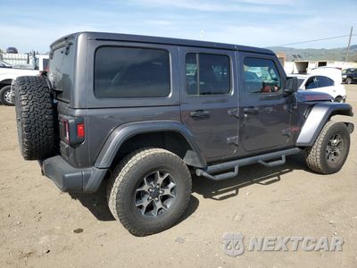 Trzecie zdjęcie samochodu z tyłu: 2018 JEEP WRANGLER UNLIMITED RUBICON VIN:1C4HJXFG6JW164168 - miniatura