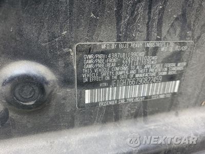 Zdjęcie 12 z 12 samochodu: 2009 SUBARU IMPREZA WRX VIN:JF1GH76679G822459 - miniatura