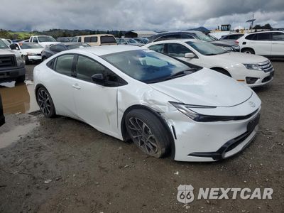 Czwarte zdjęcie samochodu z boku: 2024 TOYOTA PRIUS PRIME SE VIN:JTDACACU1R3012248 - miniatura