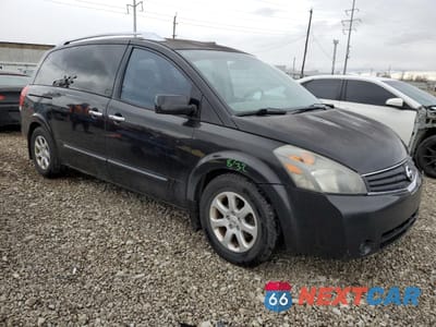 Czwarte zdjęcie samochodu z boku: 2008 NISSAN QUEST S VIN:5N1BV28U68N121316 - miniatura