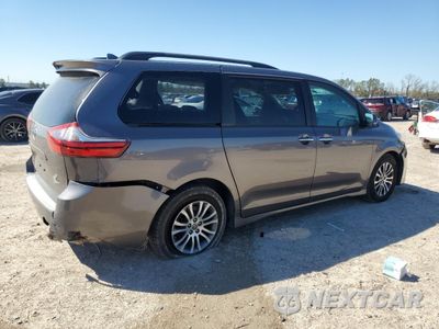 Trzecie zdjęcie samochodu z tyłu: 2020 TOYOTA SIENNA XLE VIN:5TDYZ3DC4LS065398 - miniatura