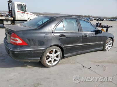 Trzecie zdjęcie samochodu z tyłu: 2007 MERCEDES-BENZ C 230 VIN:WDBRF52H47F928745 - miniatura